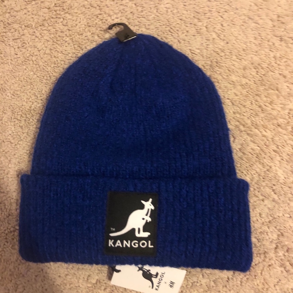H&M Royal Blue Ribbed Knit Beanie - Picture 3 of 10